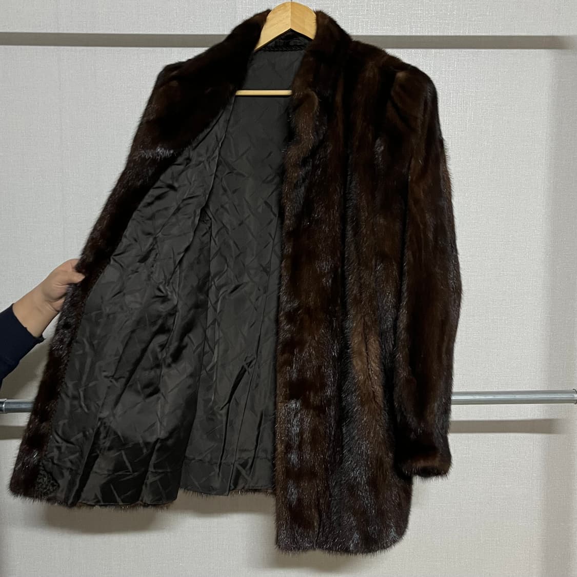 밍크 코트 브라운 상품이미지6