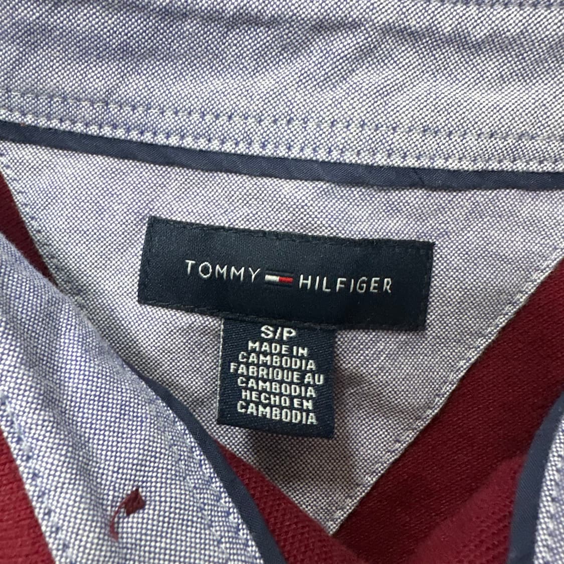 ✨ (바배) 타미 힐피거 카라 반팔티  상품이미지3