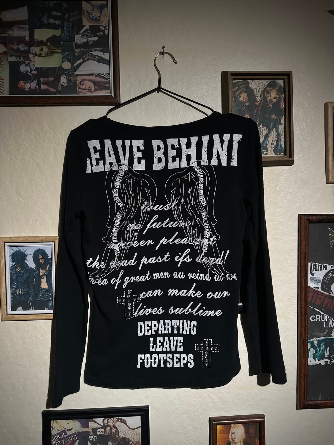 𝒱𝒾𝓃𝓉𝒶ℊℯ Wings long sleeve 상품이미지4