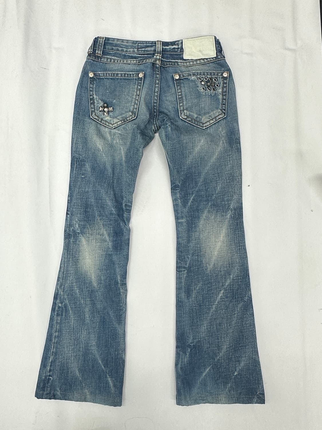 ⛓️DRIVE JEANS 쇠맛 워싱 부츠컷 데님팬츠⛓️펑크 보헤미안 상품이미지3