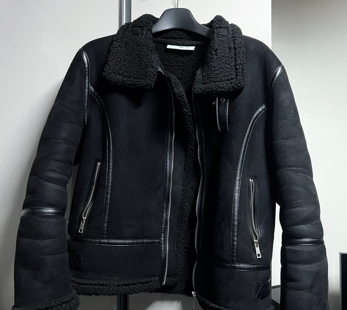 킨들민 스웨이드 무톤 무스탕 자켓 상품이미지1