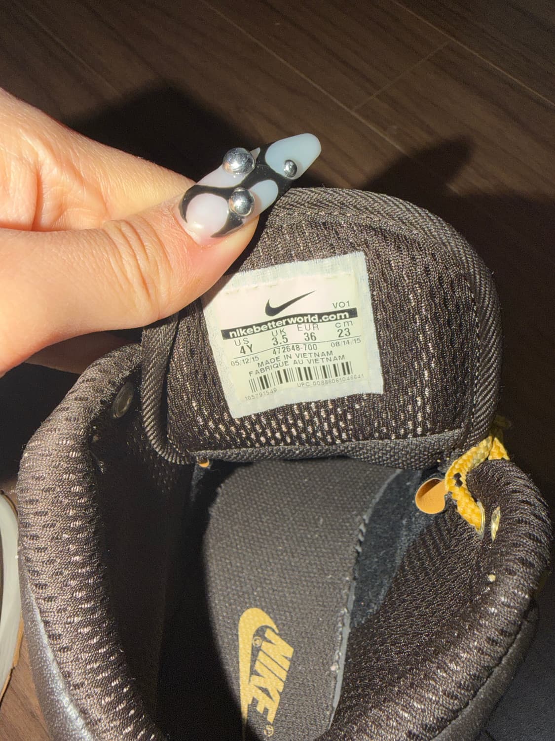 나이키 ACG 마노아 부츠 워커 빈티지 230 상품이미지4