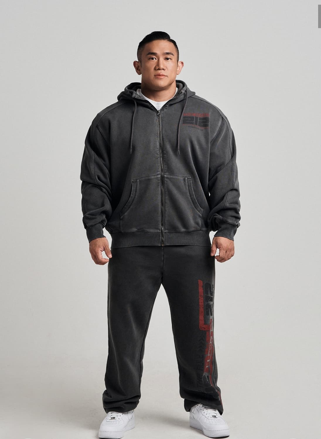 에이치덱스 더매스 212 후드 및 맨투맨 셋업 상품이미지1