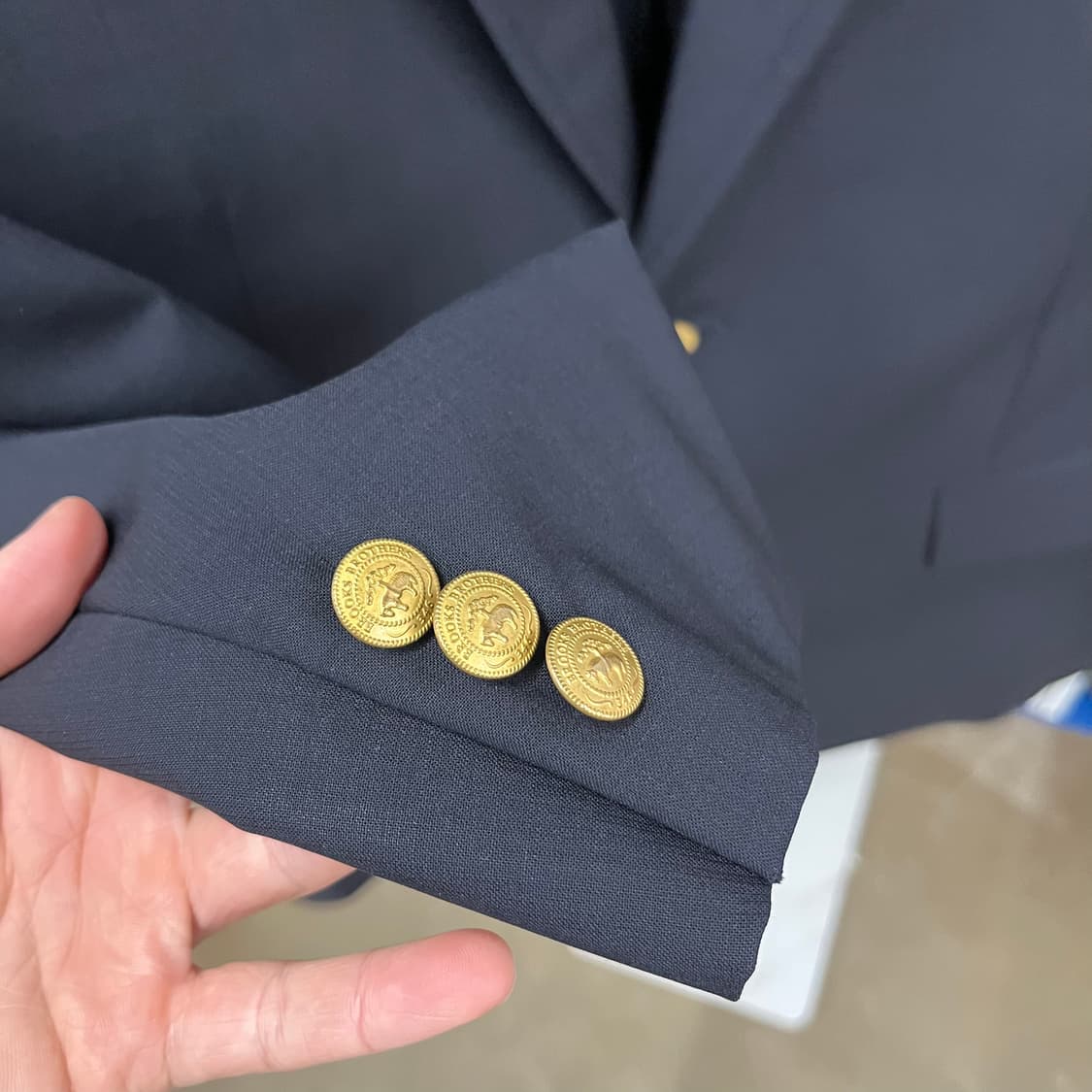 브룩스브라더스 2B 금장 블레이져 37S 상품이미지4