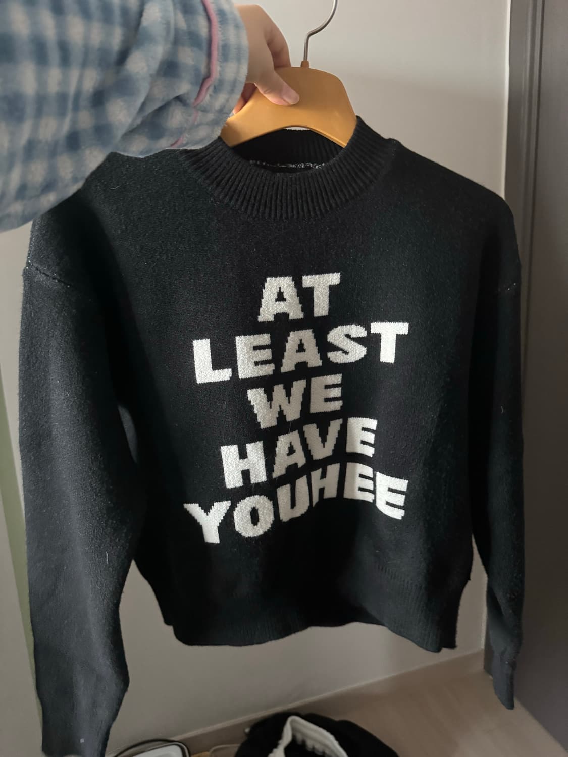 유희 레더링 니트 상품이미지2