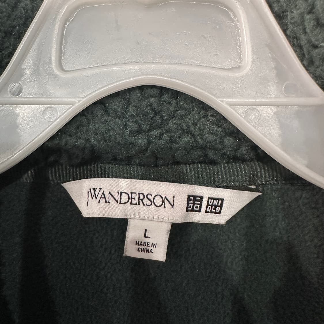 유니클로 JW앤더슨 플리스 양털 자켓 L 상품이미지4