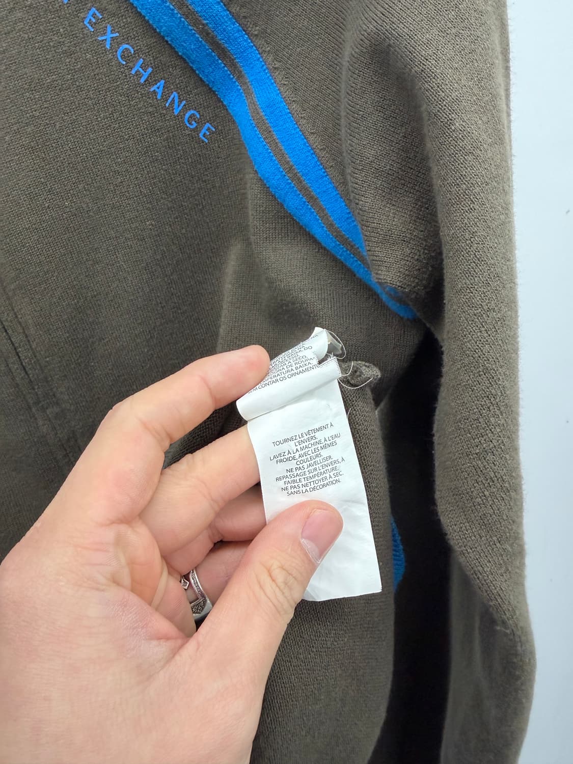 Armani Exchange lining zip 상품이미지8