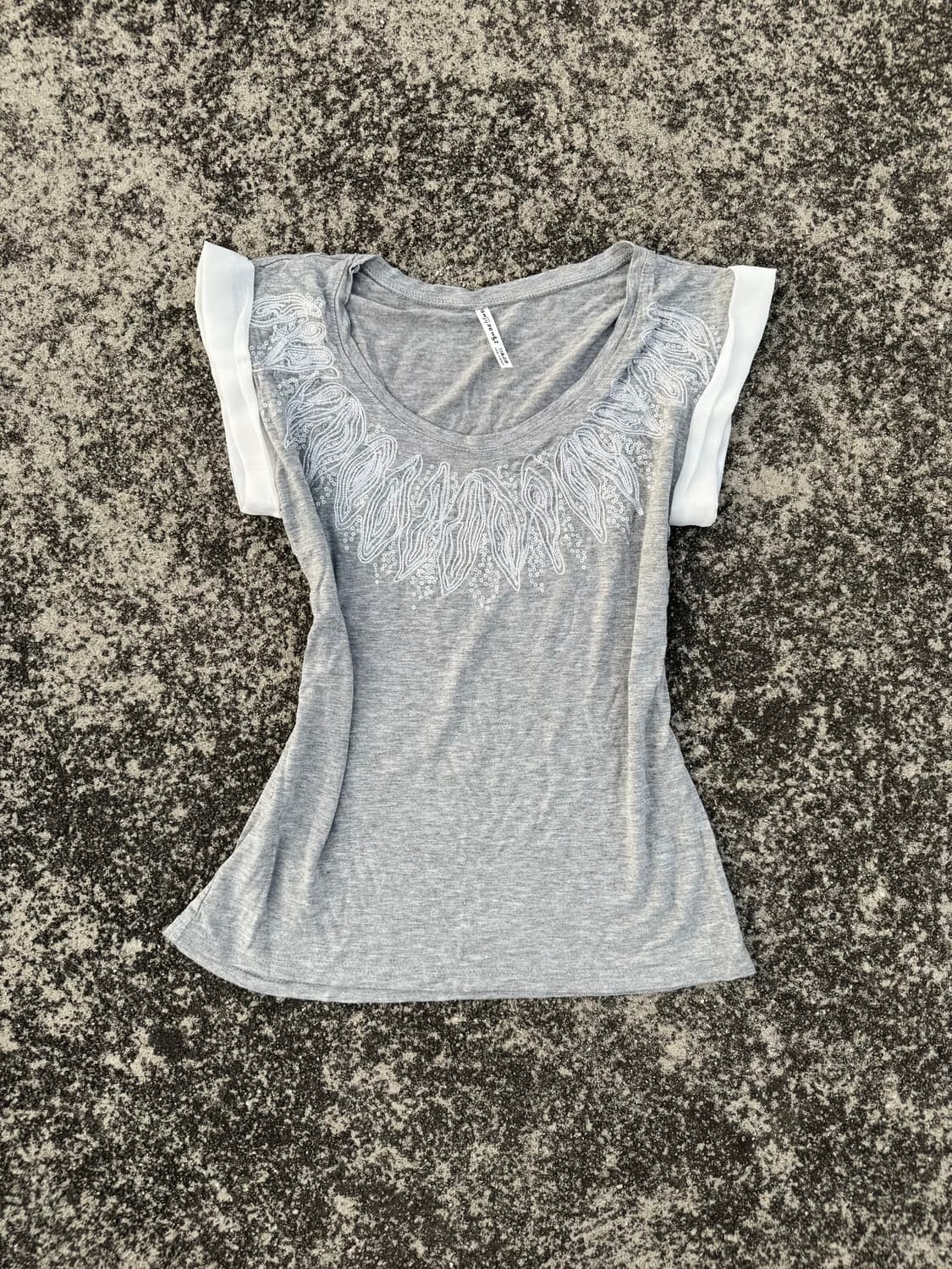 Vintage print top 상품이미지3