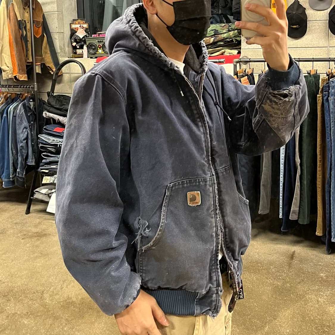 칼하트 J130 액티브 자켓 (L) 상품이미지8