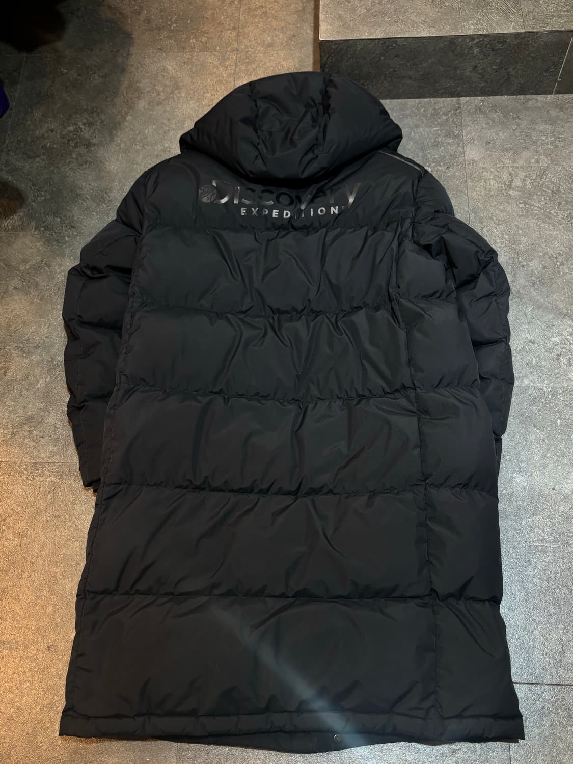 디스커버리 롱패딩 블랙 100사이즈 상품이미지3