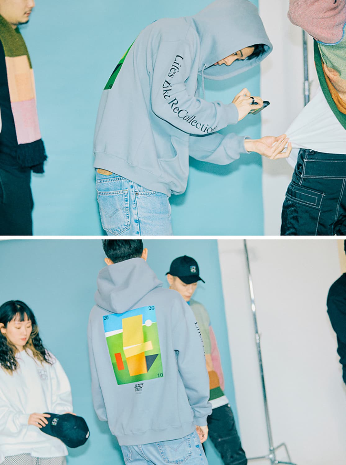 재지팩트 10주년 후드티 상품이미지2