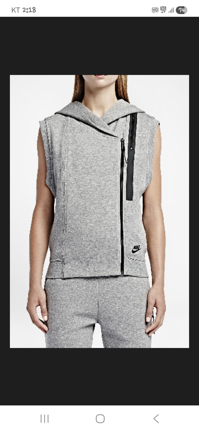 나이키 여성 테크플리스 베스트 조끼 후드집업 L 상품이미지6