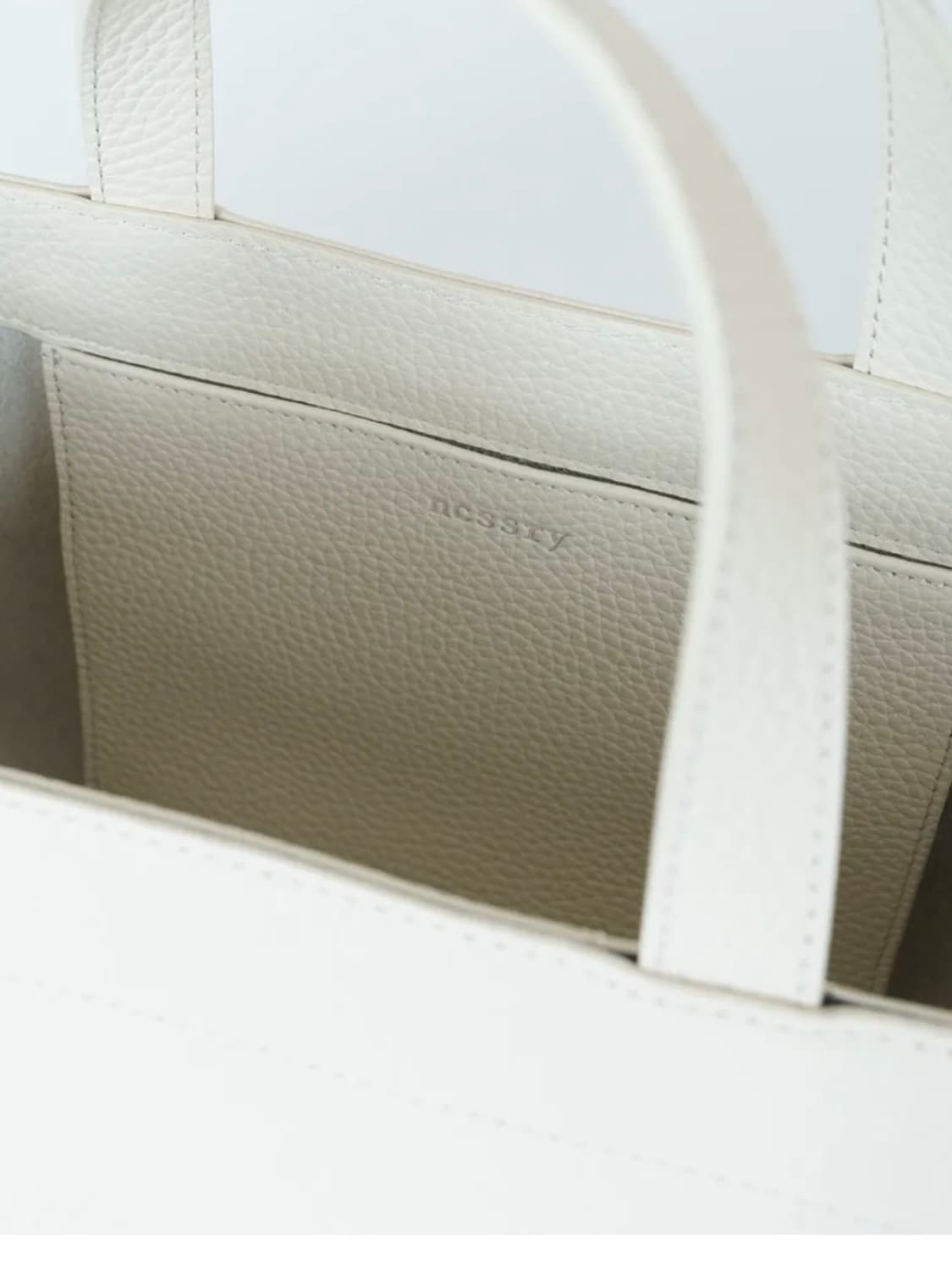 [새상품] 네세서리 와이드백 medium (ivory) 상품이미지6
