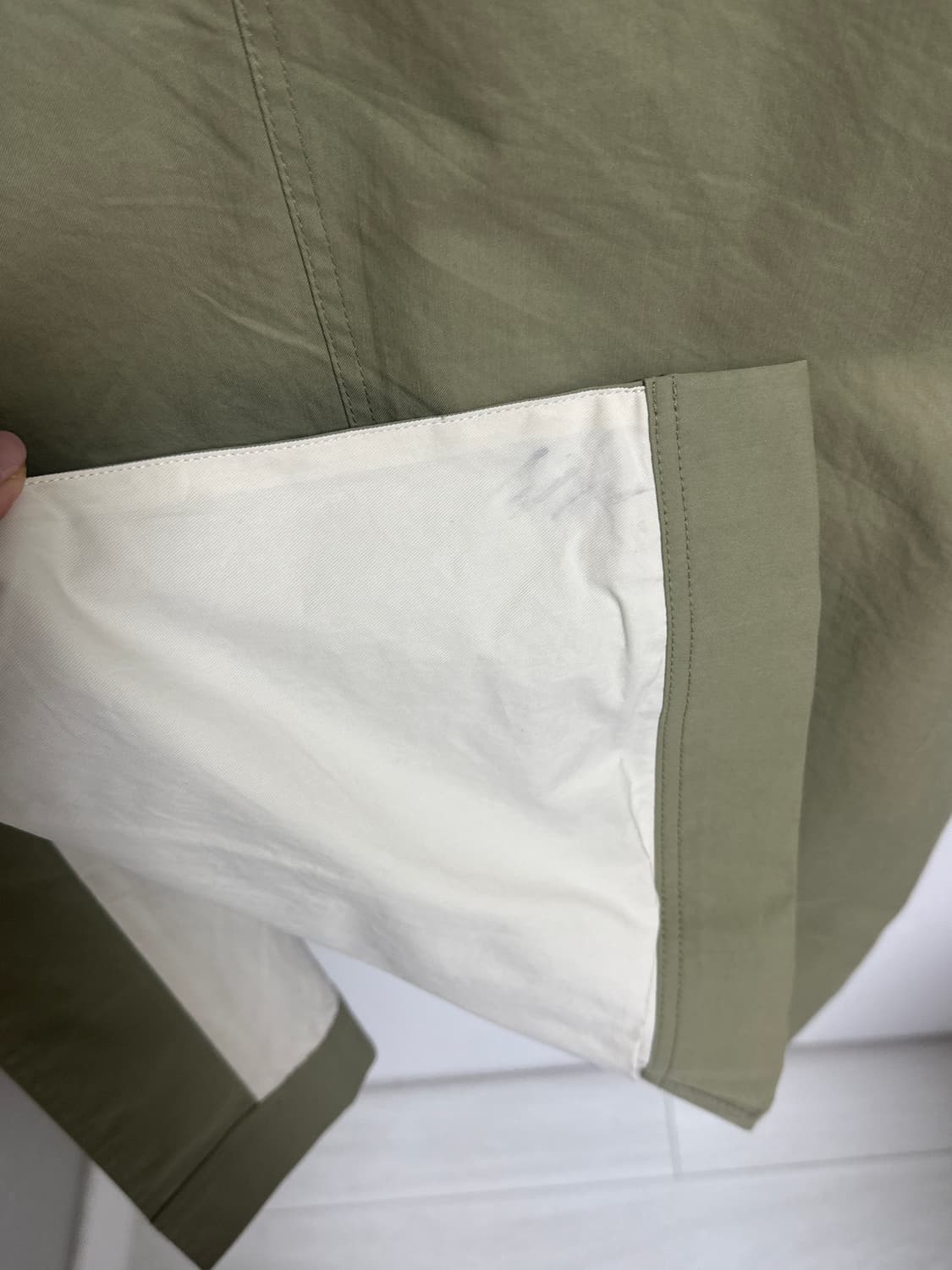 ethos 에토스 카키 트렌치 상품이미지3