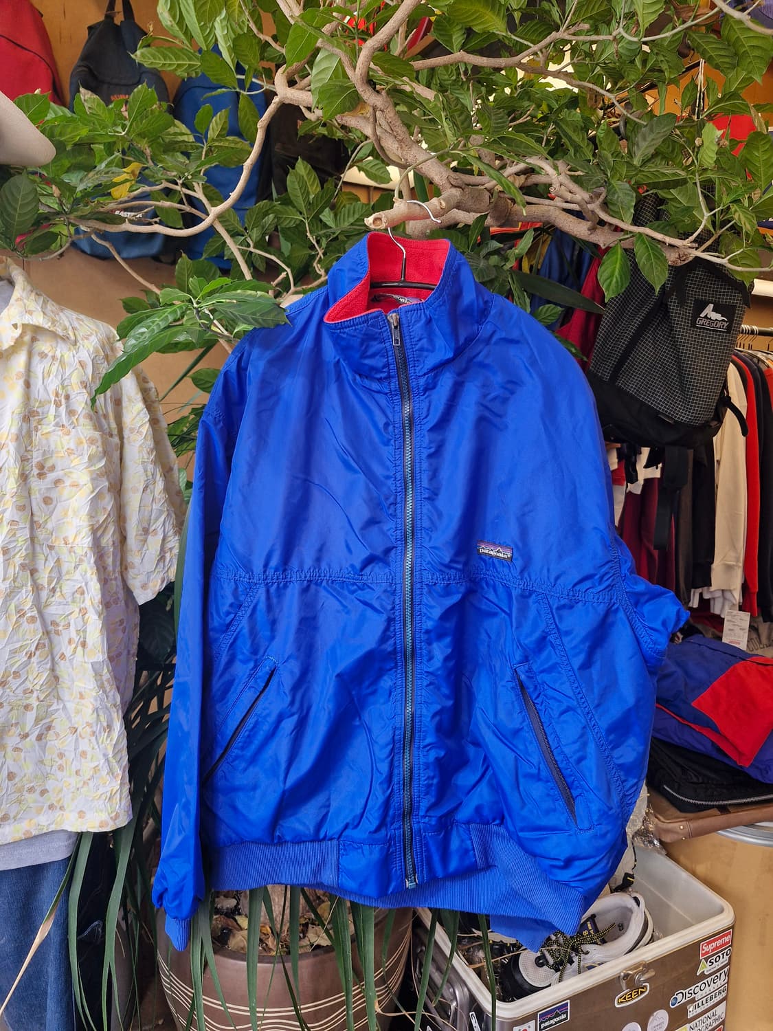 Z-474 파타고니아 쉘드 신칠라 봄버 웜업 자켓 상품이미지1