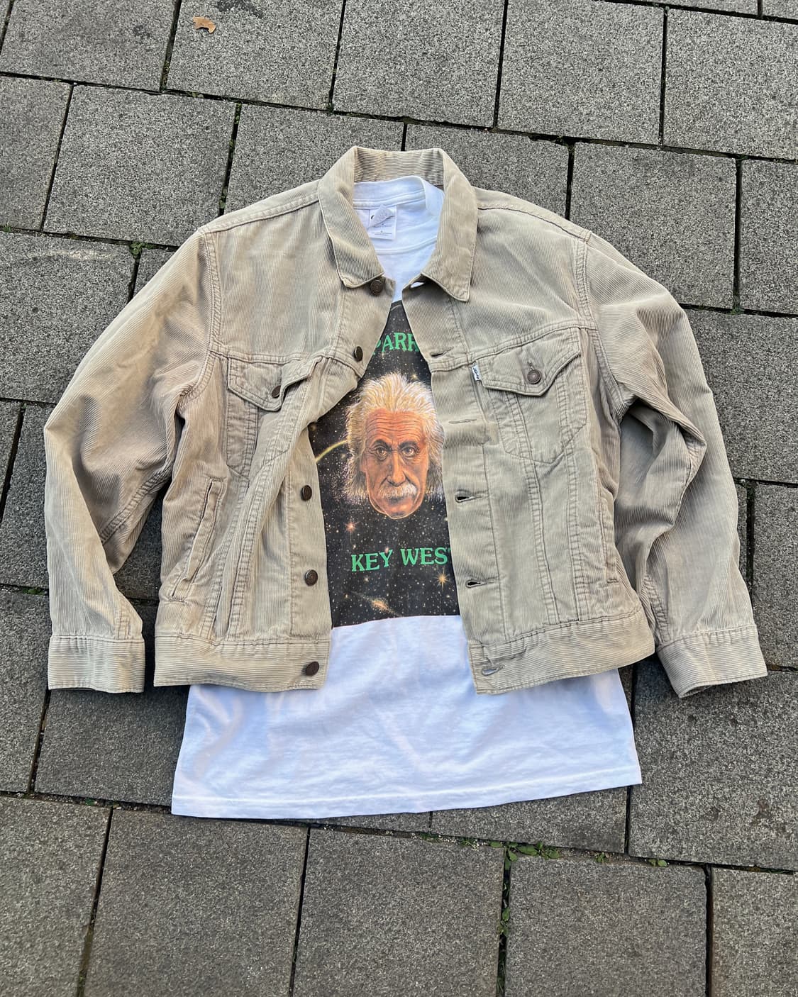 [S] 이태리제 리바이스 코듀로이 트러커 상품이미지1