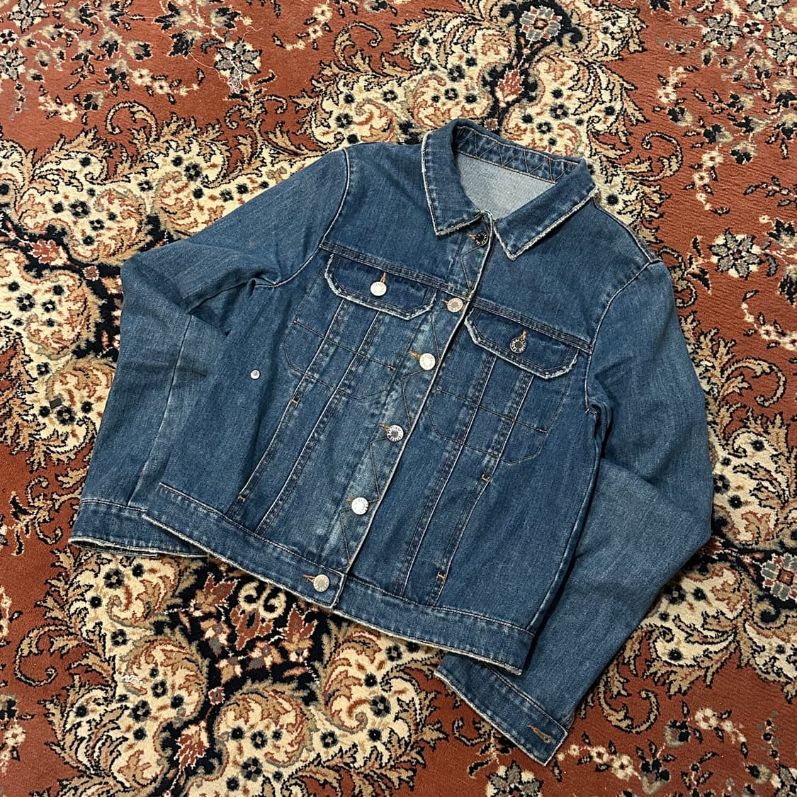 쟈딕앤볼테르 스켈레톤 데님 자켓 (S) 상품이미지2