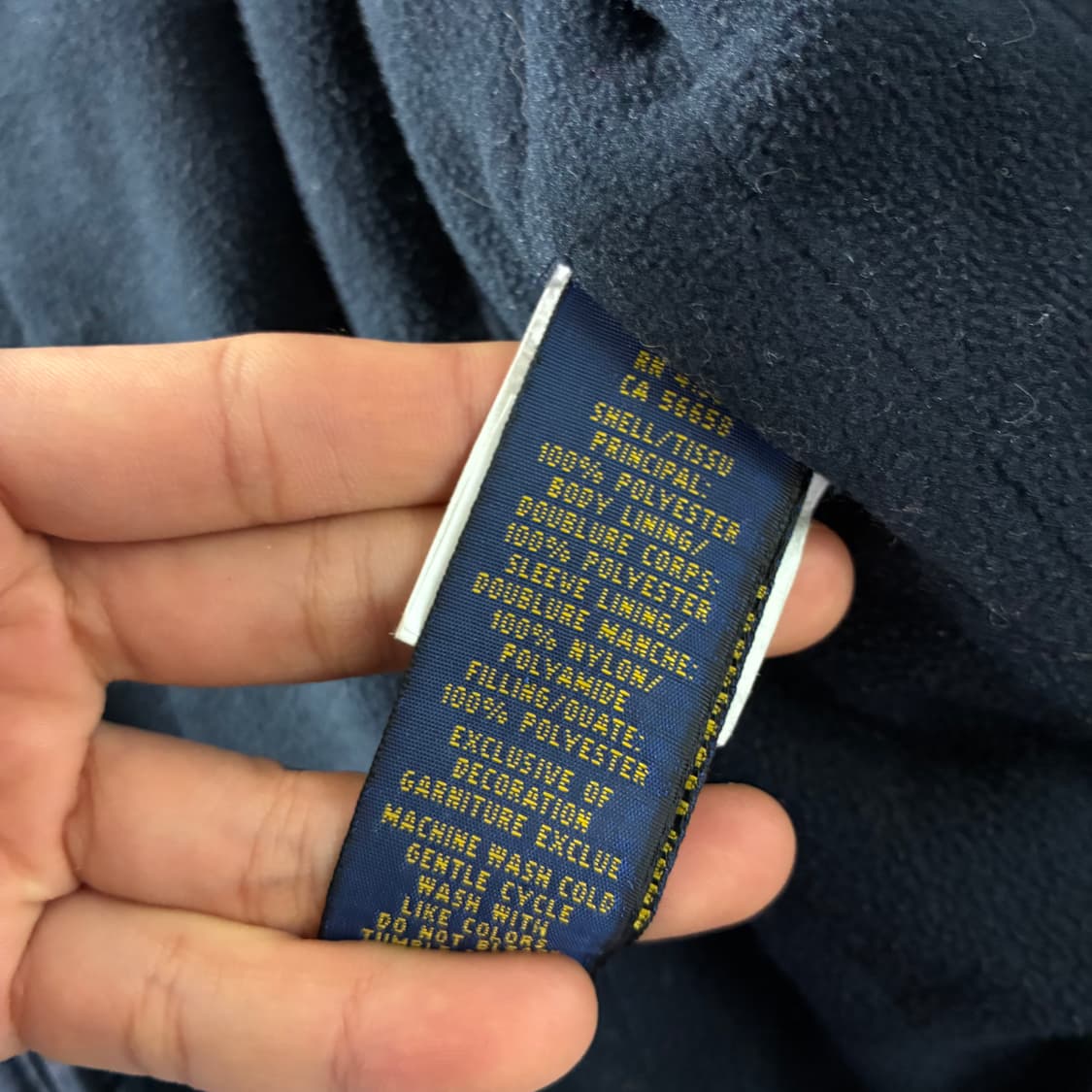 Polo  폴로 랄프로렌 자수 네이비 폴리쉘 페리 자켓  상품이미지8