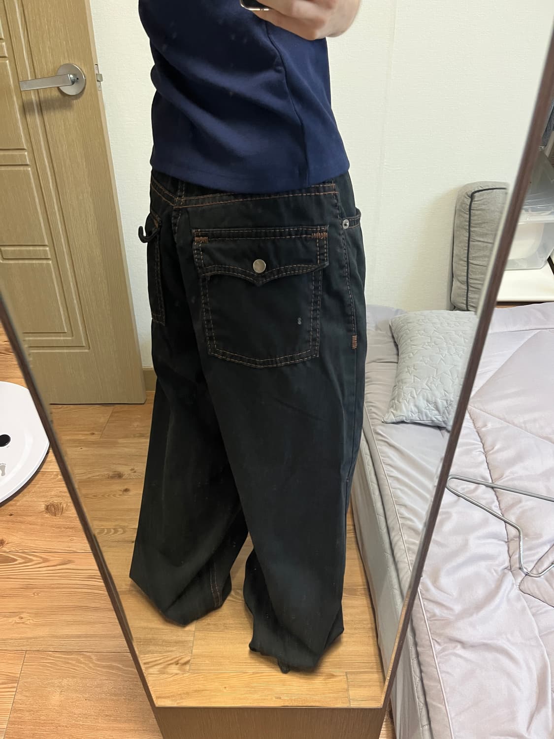 오오티제이 주머니포인트 데님 상품이미지1