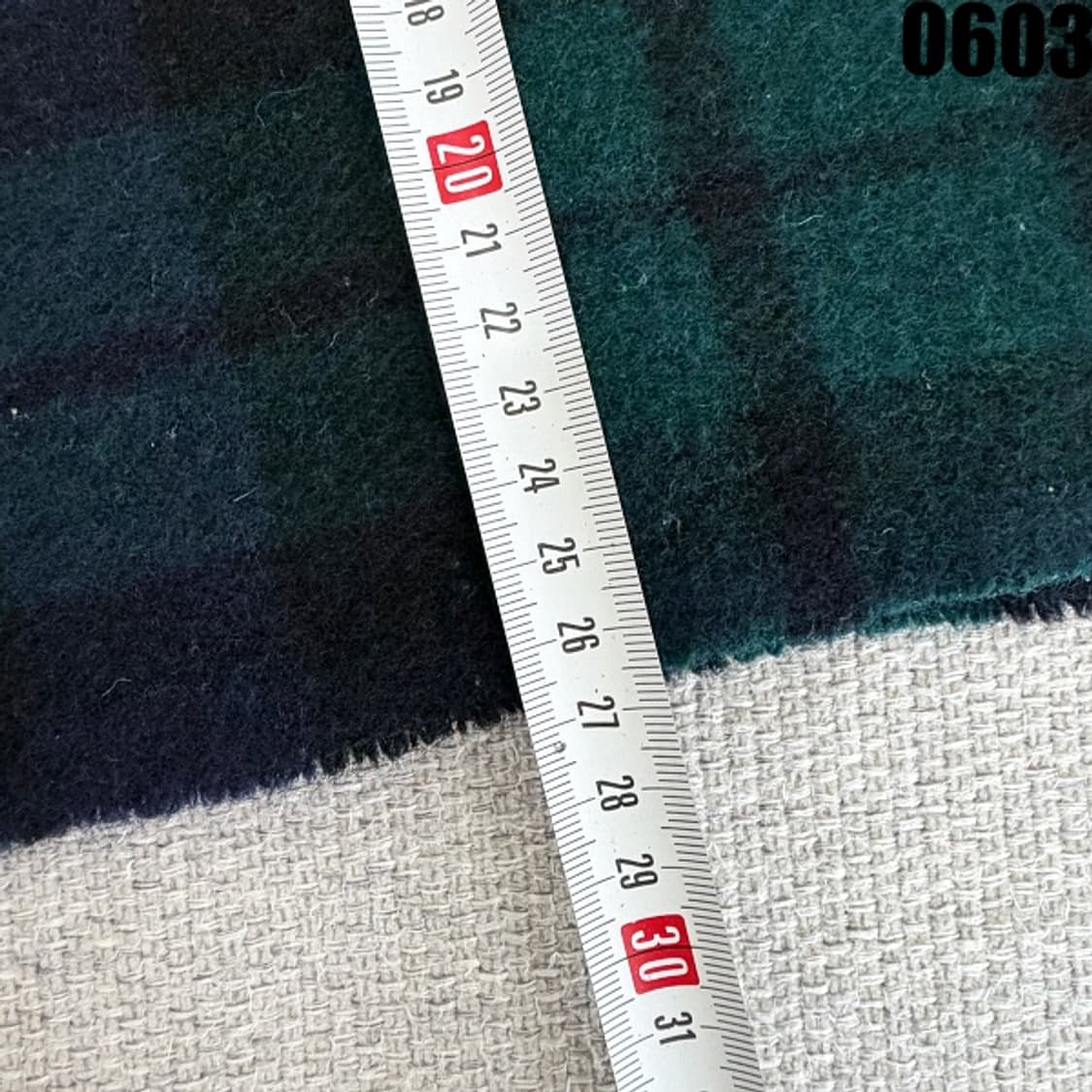 폴로 랄프로렌 체크 플래드 프린지 울 스카프 0603 상품이미지4