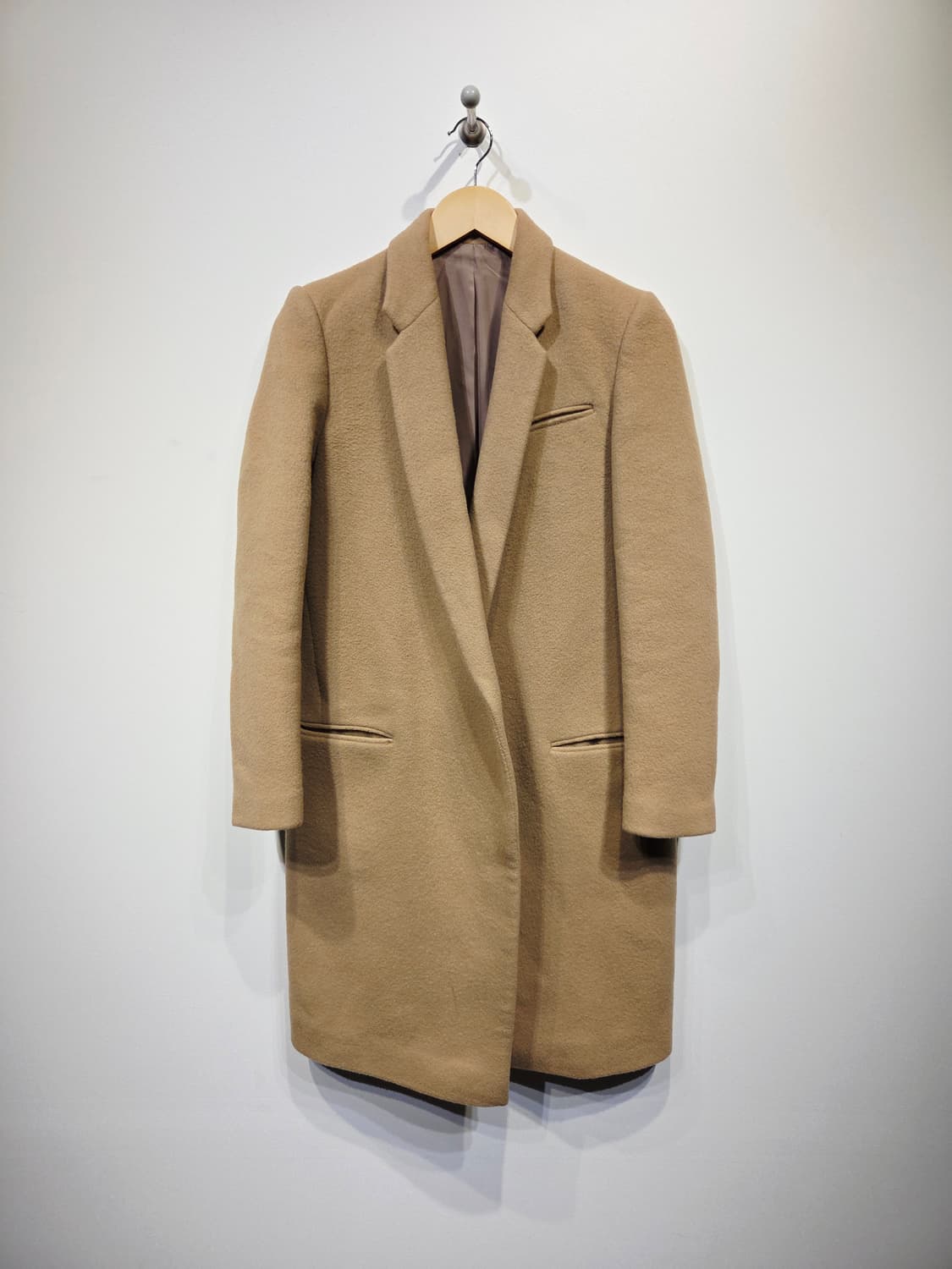 BLOSSOMHCOMPANY 블라썸에이치컴퍼니 울 싱글 롱코트 상품이미지2