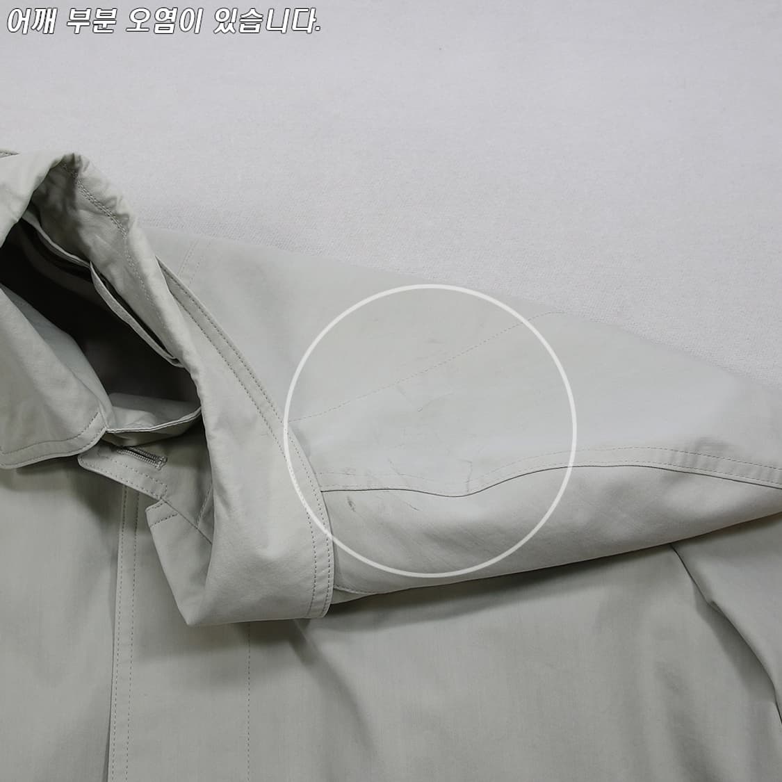 (착용컷) JEAN-LOUIS SCHERRER 싱글 트렌치 코트 103 상품이미지5