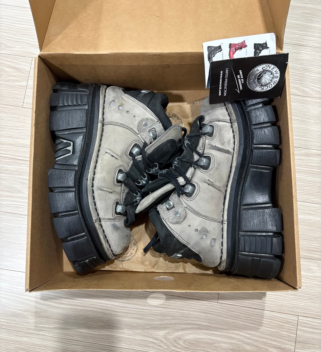 뉴락 아이코닉 플랫폼 부츠 41 상품이미지1