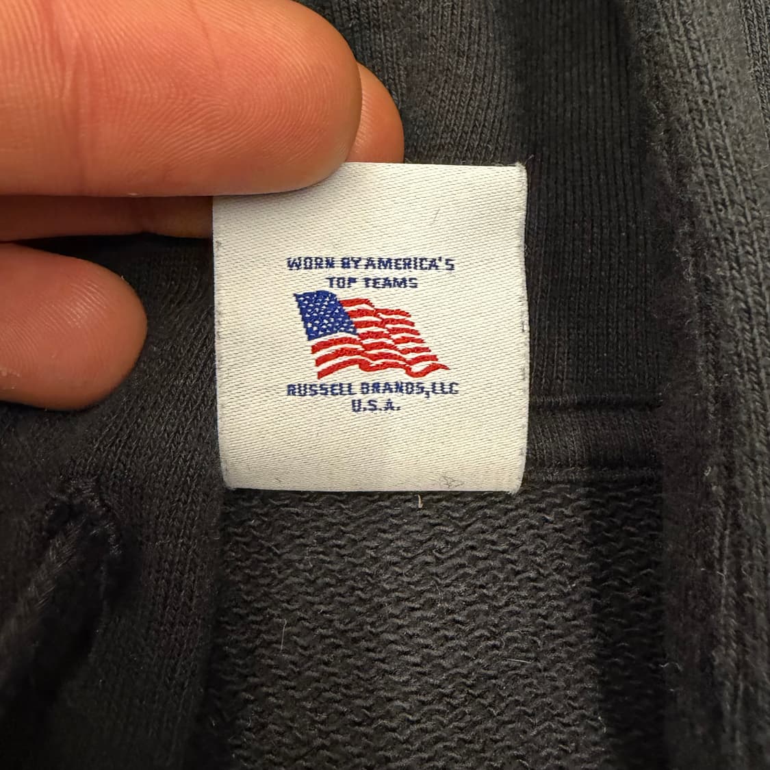 러셀 애슬레틱 X 메킷레인 블랙 후드집업 L 상품이미지8