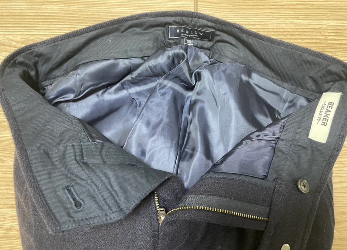 BESLOW 남성 울 바지 30사이즈 상품이미지3