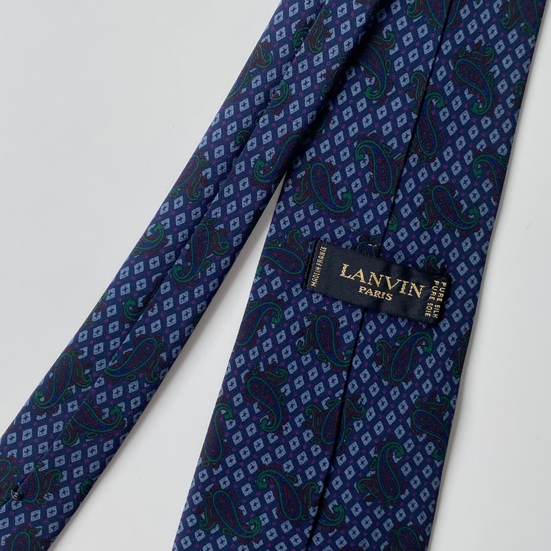 랑방 페이즐리 정품 명품넥타이 (LANVIN) 상품이미지5