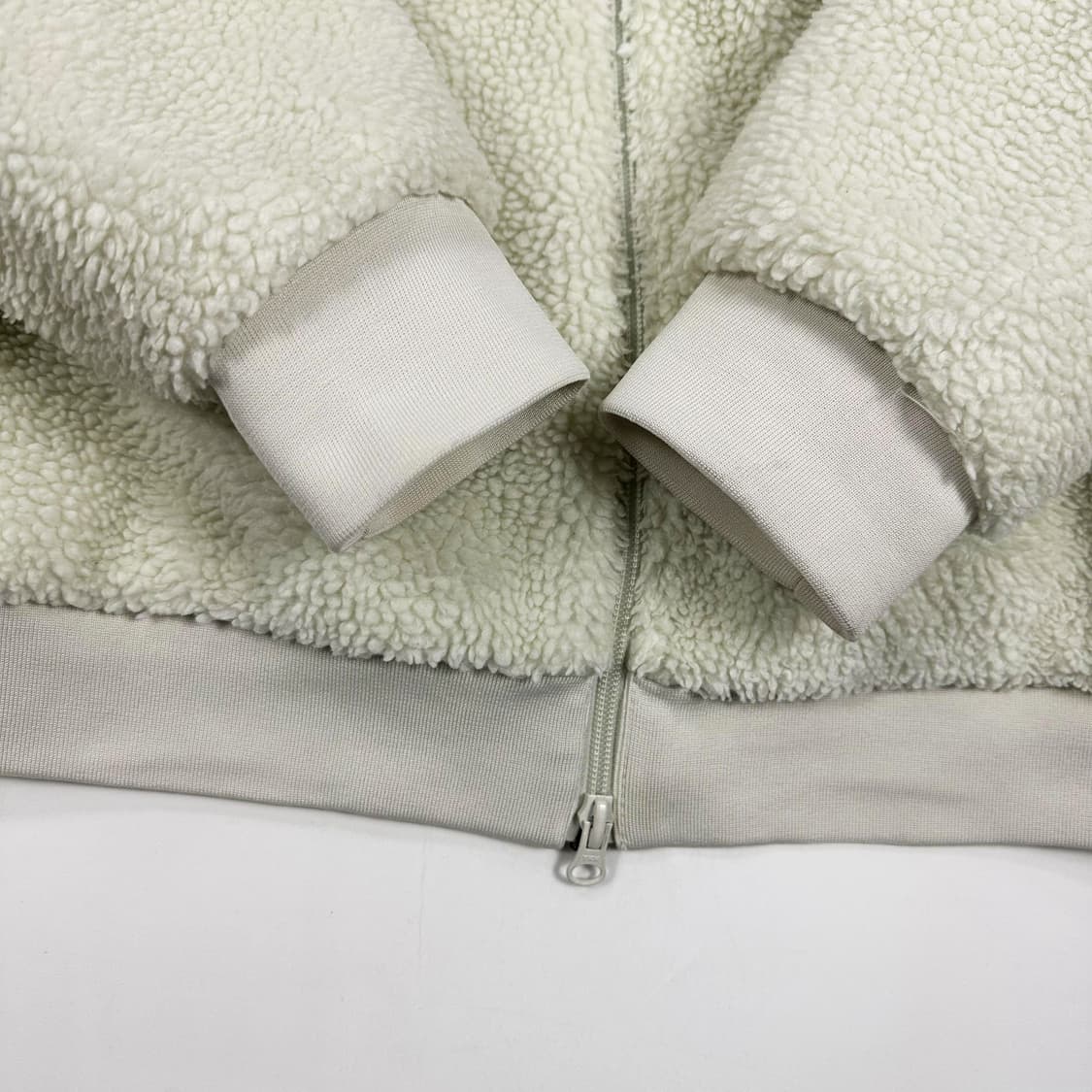 나이키 빅스우시 리버시블 아이보리 후리스 자켓 (L) 상품이미지5