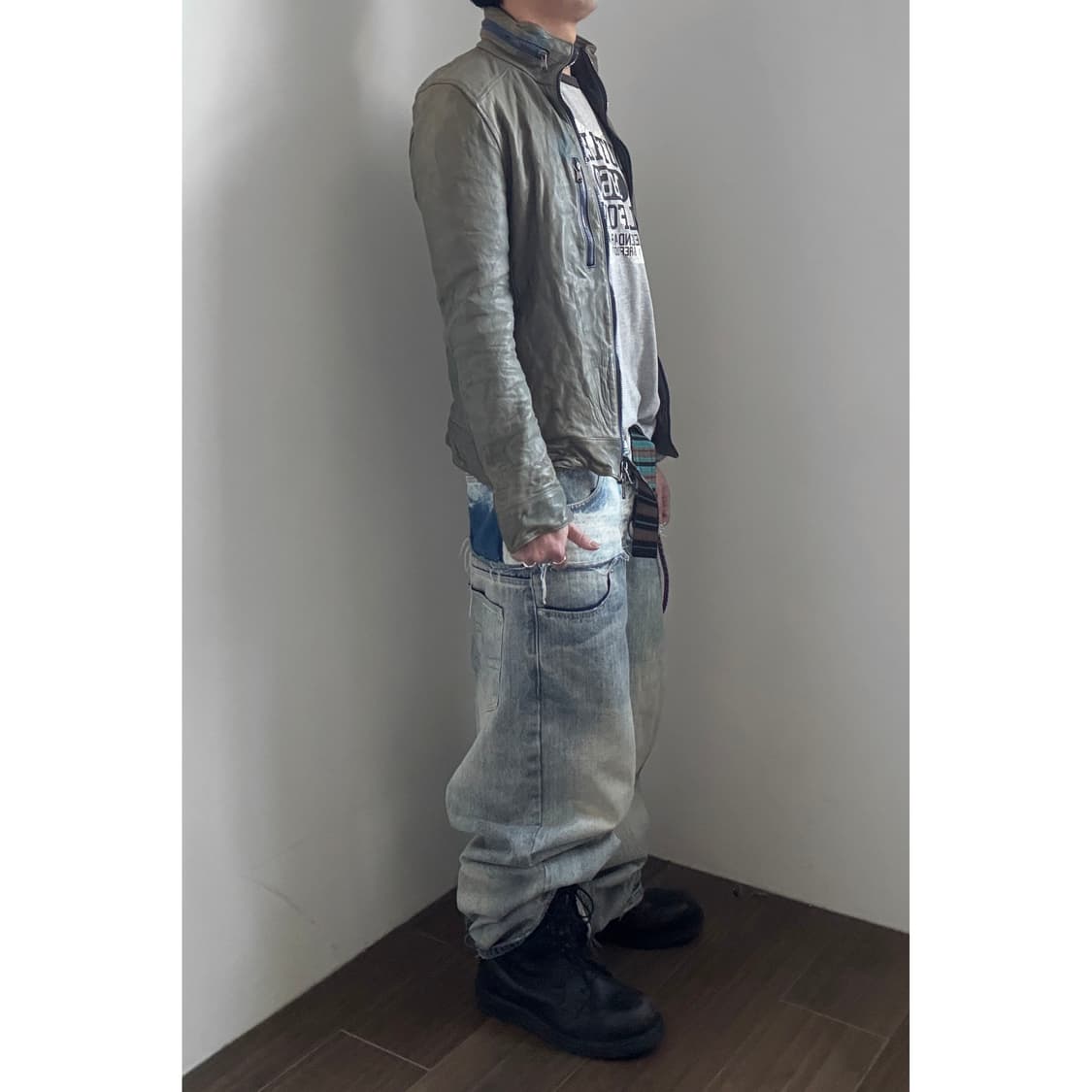 Junhashimoto Leather Jacket 상품이미지2