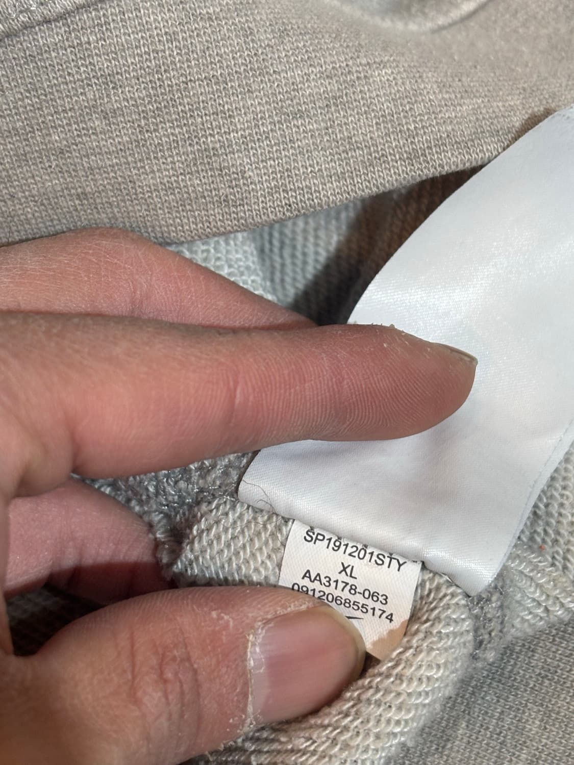 나이키 스우시 맨투맨 XL 상품이미지5