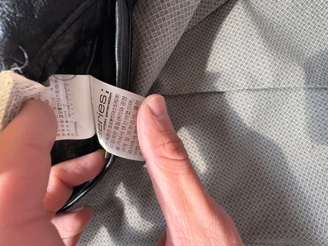 [M] series 시리즈 가죽자켓 양가죽 상품이미지4