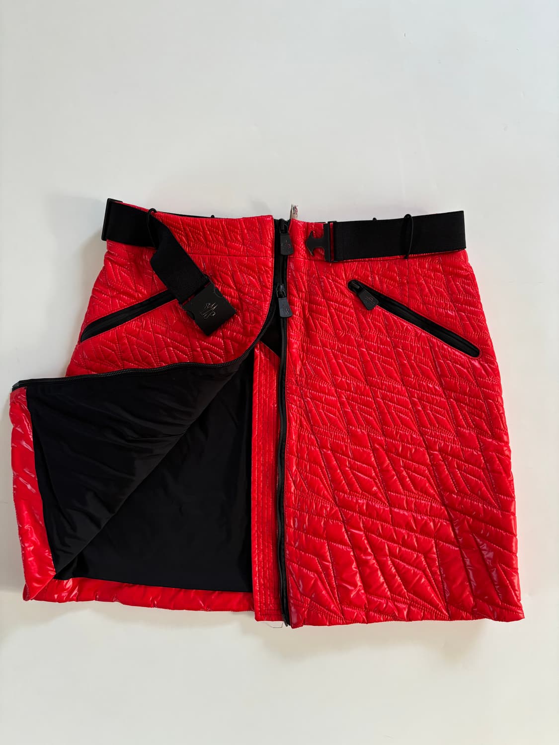 Moncler 몽클레르 레드 퀄팅 미니 스커트 상품이미지2