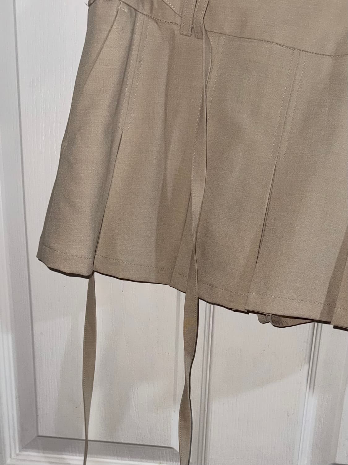 페인오어플레저 미니스커트 베이지  상품이미지5