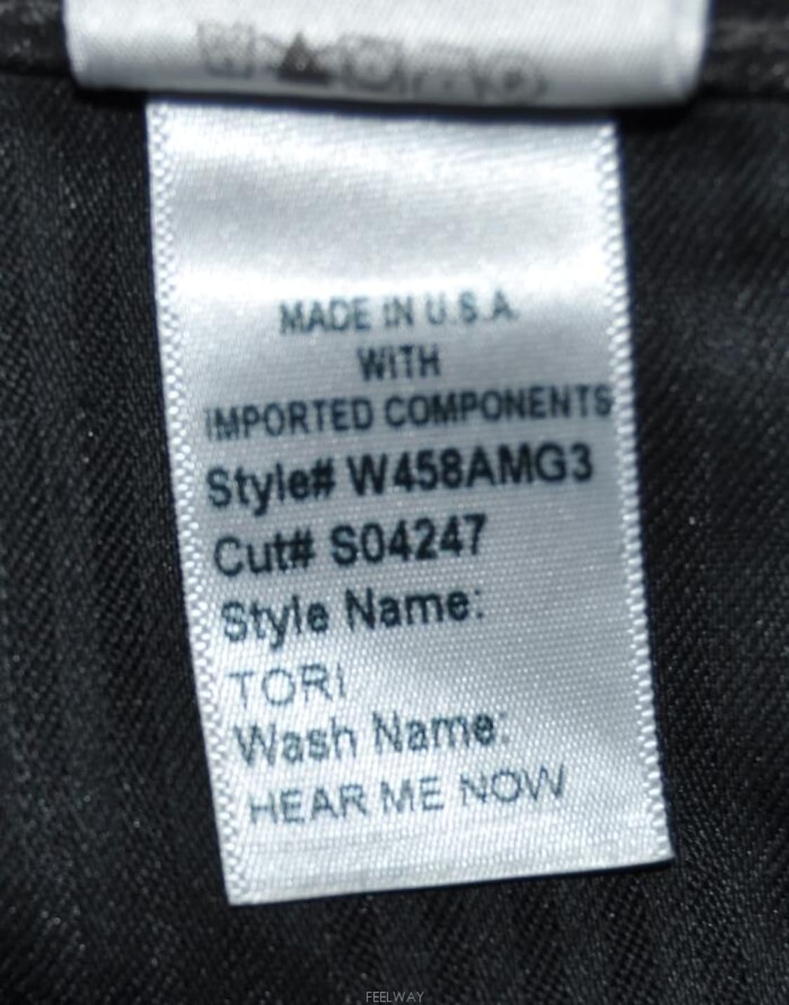 씨위진(TORI)/여성슬림세미부츠컷청바지(허리26) 상품이미지9