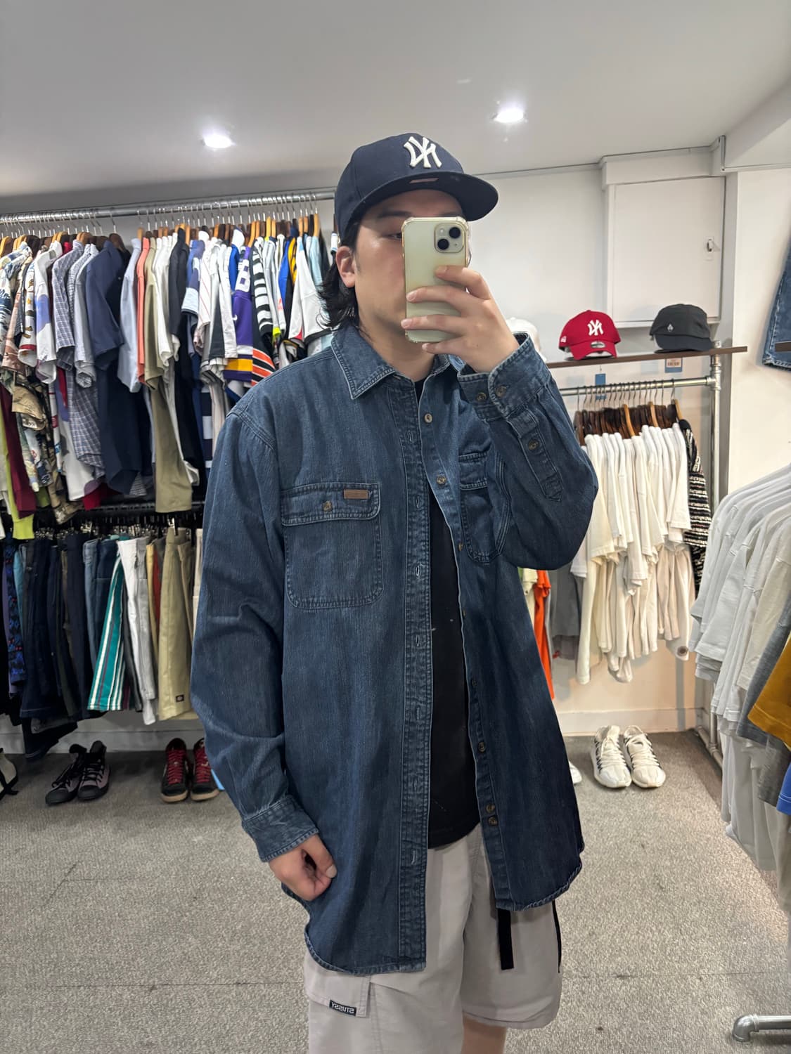 칼하트 데님셔츠 상품이미지5