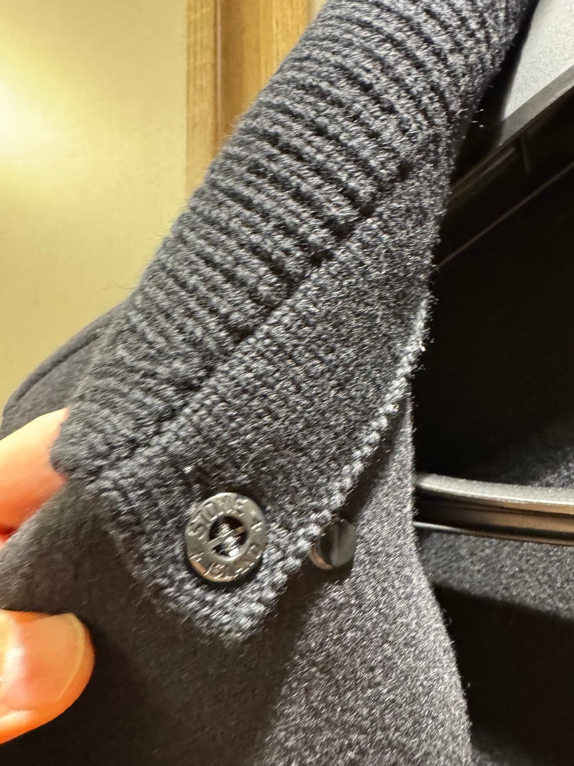 스톤아일랜드 피코트 블랙 L 상품이미지4