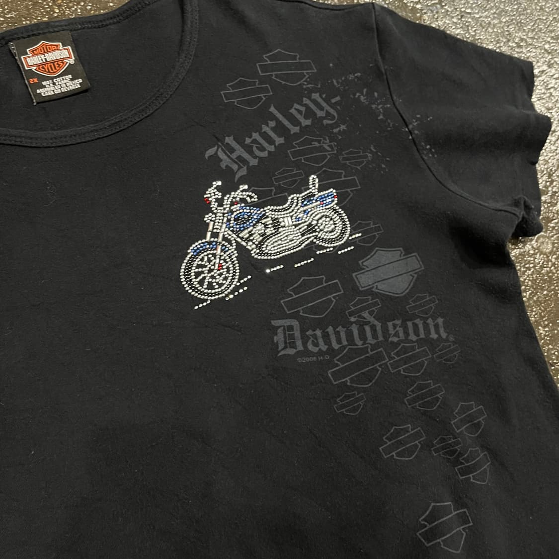 할리데이비슨 여성 티셔츠 (95) 상품이미지3