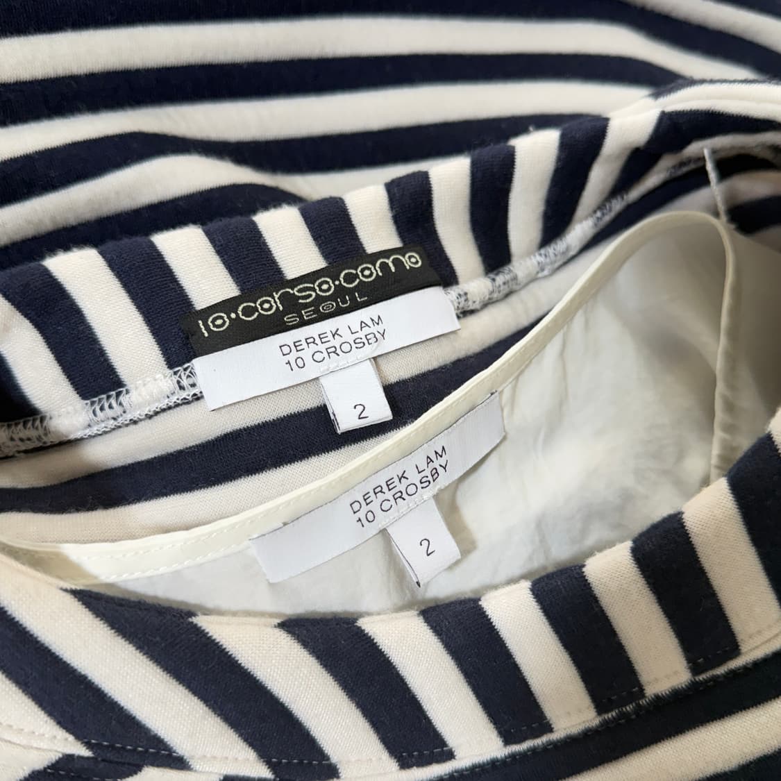 [2] derek lam 10 크로스비 맨투맨 셔츠 상품이미지8