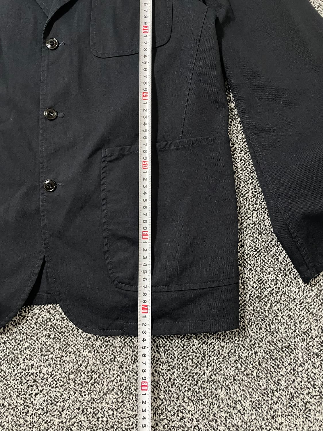 빈티지9. POTTERY 포터리 클래식 블레이저 자켓 네이비 상품이미지5