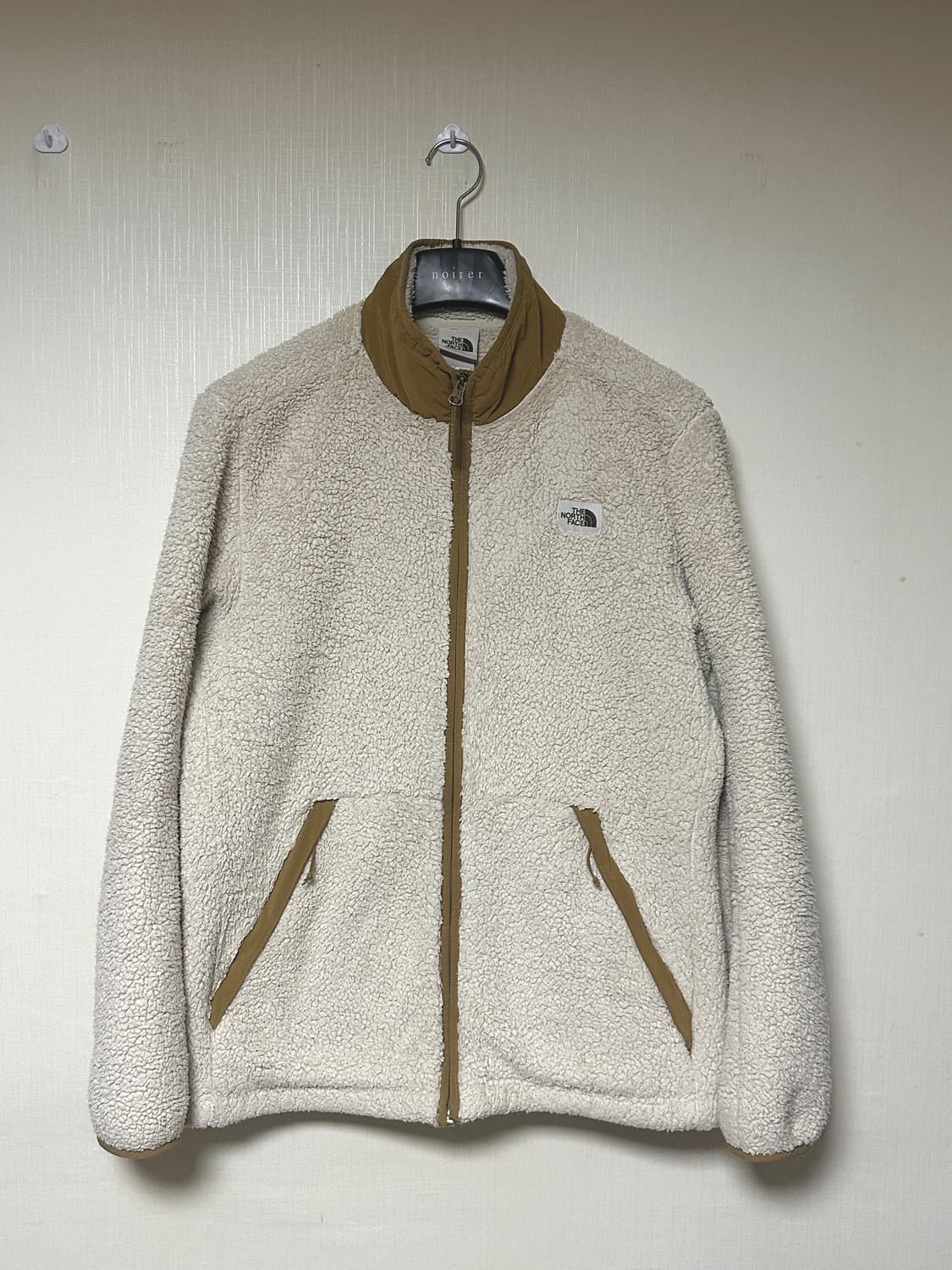 노스페이스 플리스 집업 자켓 후리스 아이보리/XL/105 상품이미지2