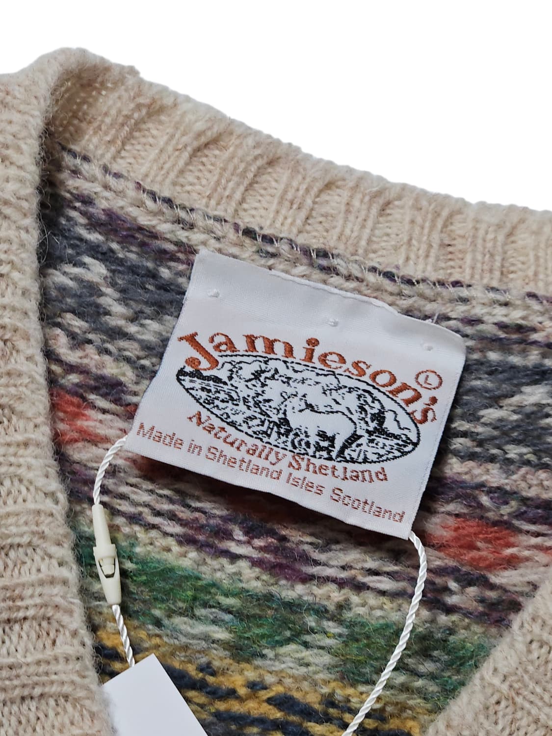 제이미슨스 페어아일 니트 베스트 L 상품이미지4