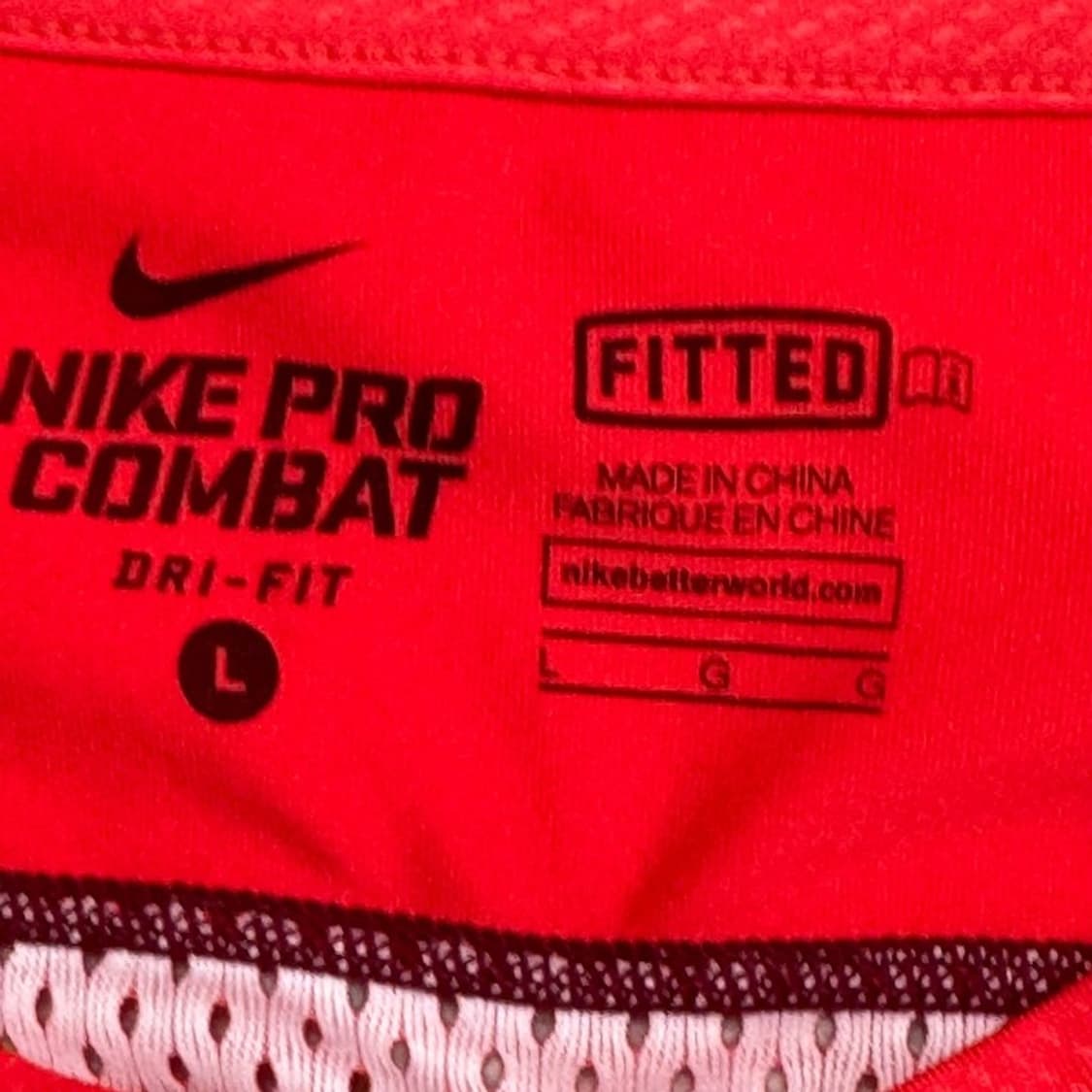 NIKE 프로 컴뱃 기능성 반팔 티 L 상품이미지3