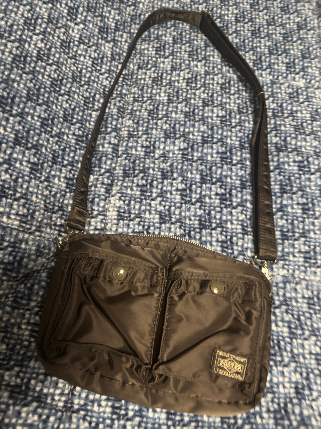 포터 탱커 숄더백 블랙 상품이미지3