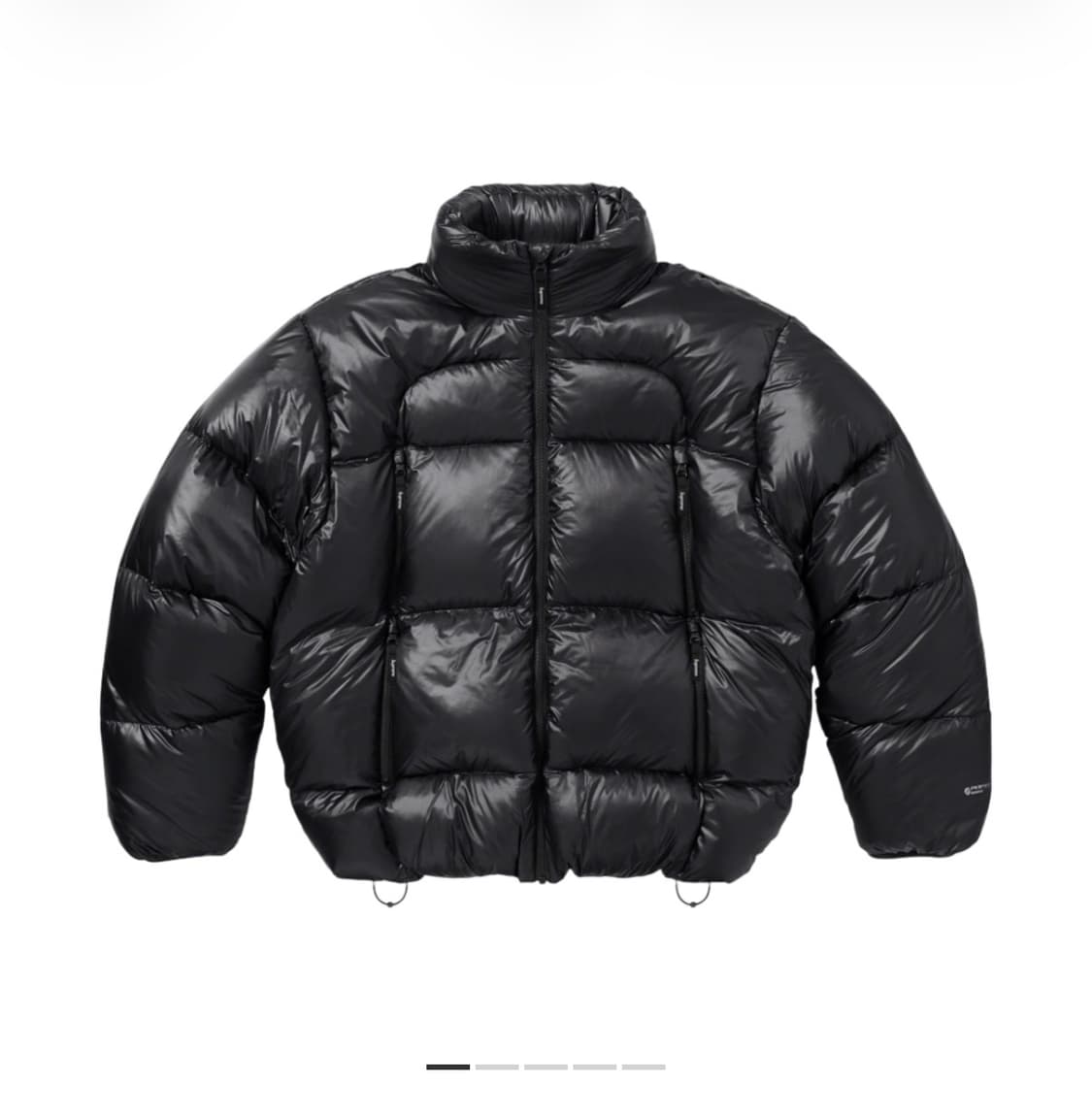 [M] 슈프림 페더웨이트 다운 푸퍼 자켓 블랙 23fw 상품이미지3