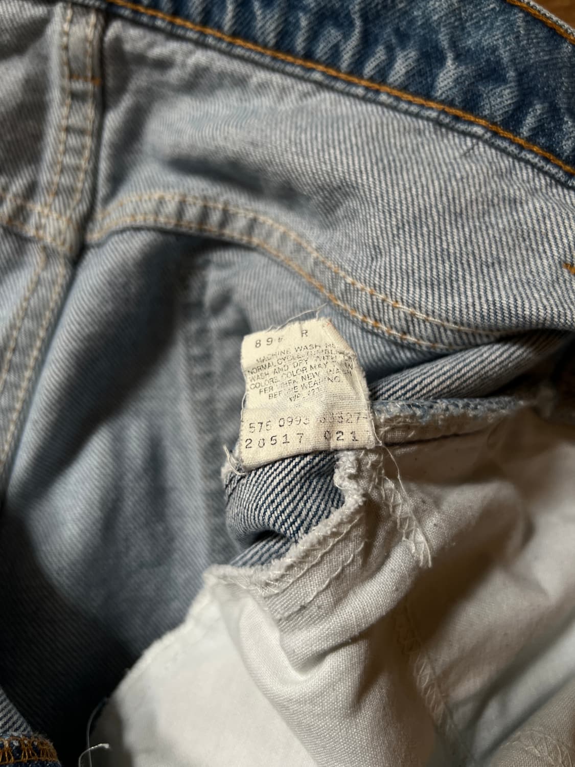 [36]90's 리바이스 517 오렌지탭 Made in USA 플레어진 상품이미지5