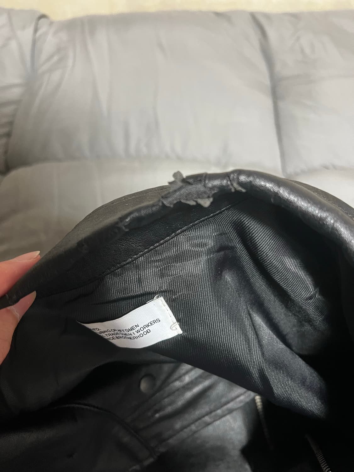 파르티멘토 비건레더 필드자켓 상품이미지7