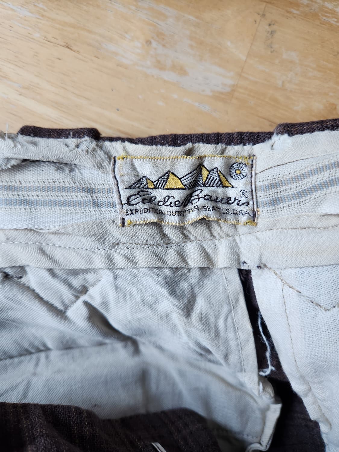 60s 에디 바우어 헤비 코튼 웨스턴 팬츠(USAmade) 상품이미지8